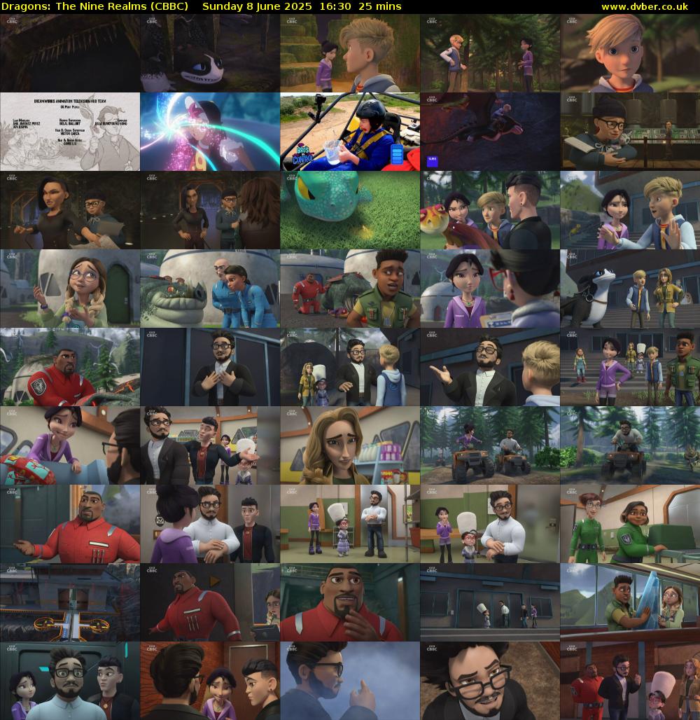 Dragons: The Nine Realms (CBBC) Sunday 8 June 2025 16:30 - 16:55