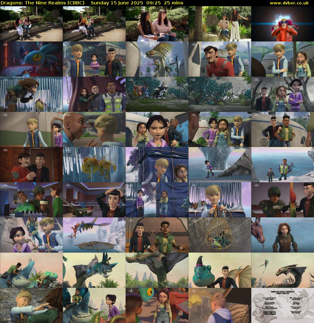 Dragons: The Nine Realms (CBBC) Sunday 15 June 2025 09:25 - 09:50