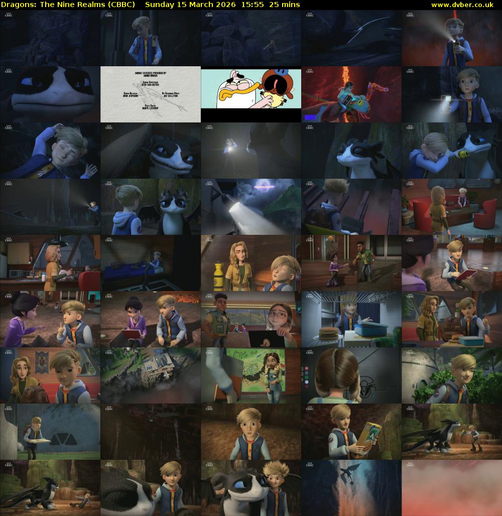 Dragons: The Nine Realms (CBBC) Sunday 15 March 2026 15:55 - 16:20