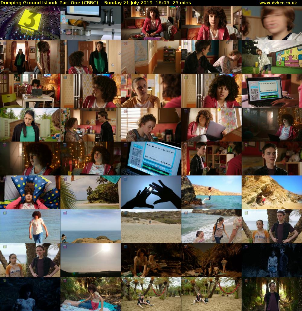 Dumping Ground Island: Part One (CBBC) Sunday 21 July 2019 16:05 - 16:30