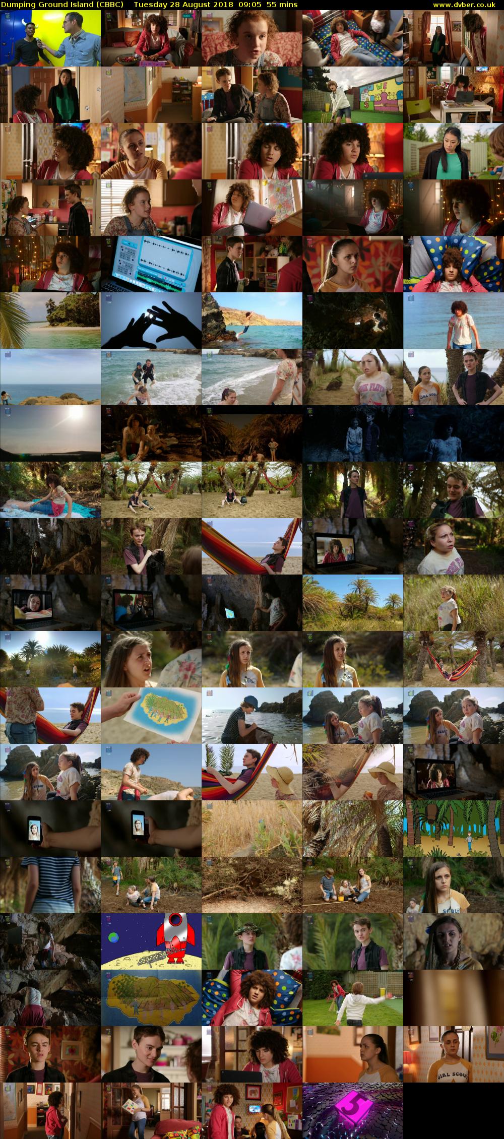 Dumping Ground Island (CBBC) Tuesday 28 August 2018 09:05 - 10:00