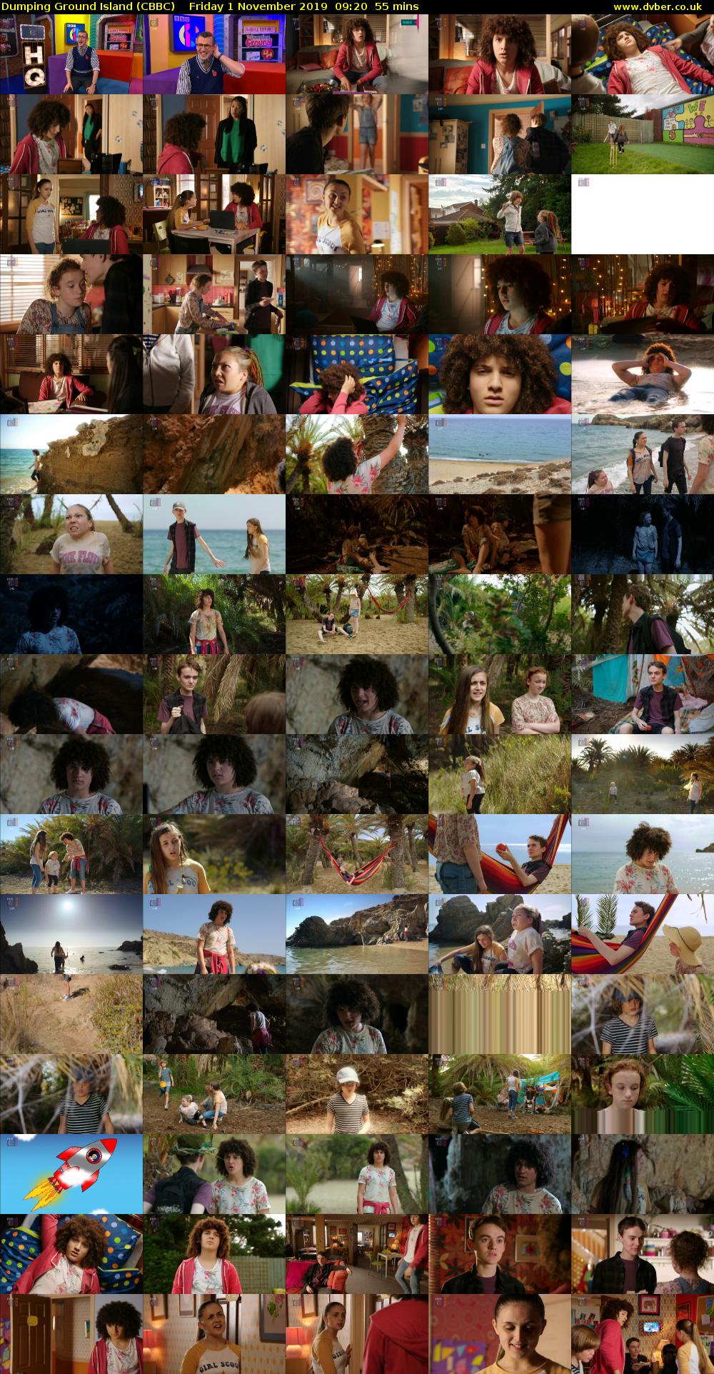 Dumping Ground Island (CBBC) Friday 1 November 2019 09:20 - 10:15