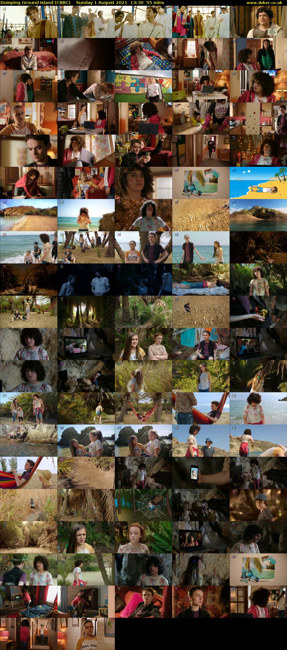 Dumping Ground Island (CBBC) Sunday 1 August 2021 13:30 - 14:25