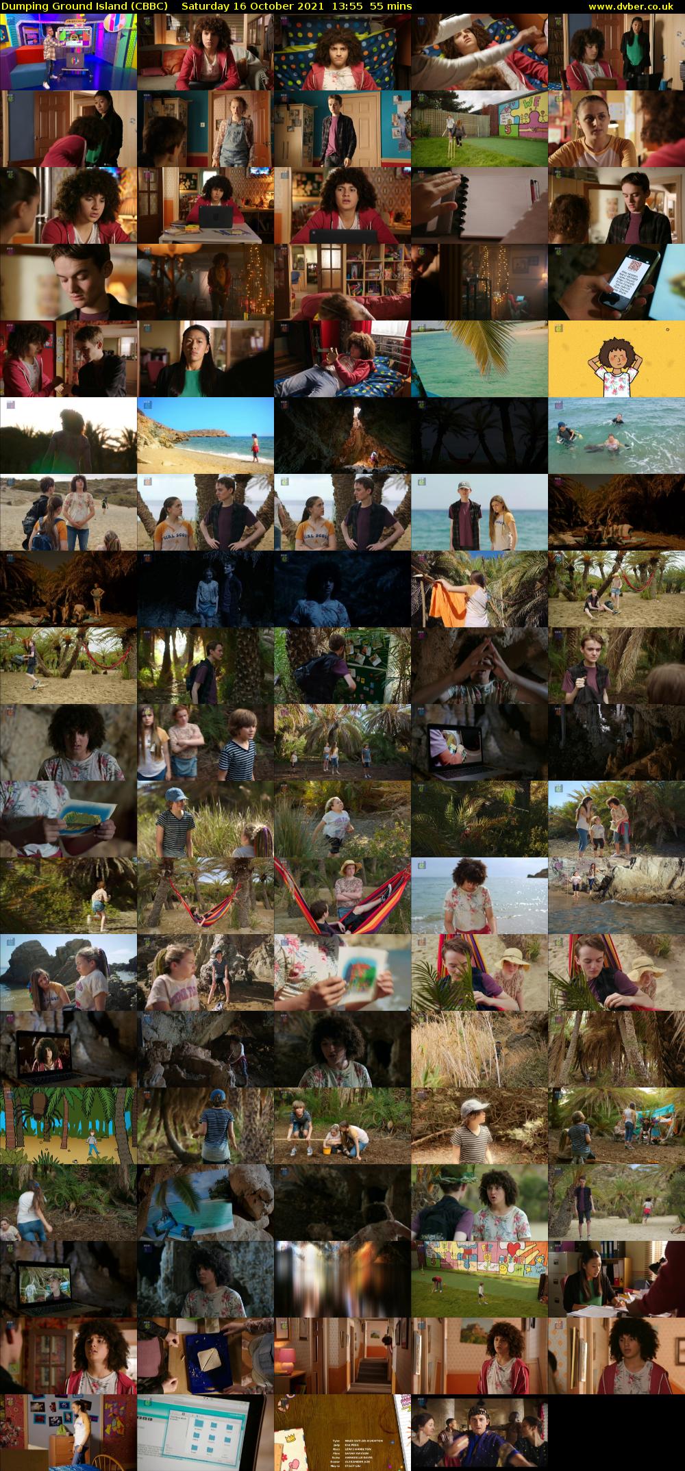 Dumping Ground Island (CBBC) Saturday 16 October 2021 13:55 - 14:50