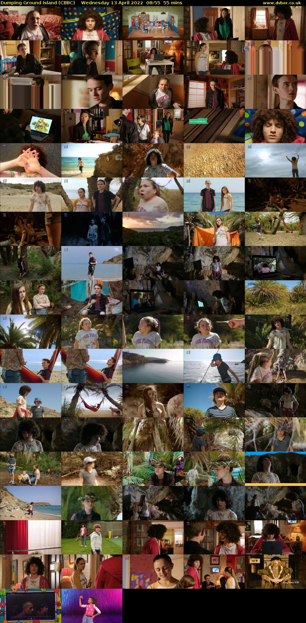 Dumping Ground Island (CBBC) Wednesday 13 April 2022 08:55 - 09:50