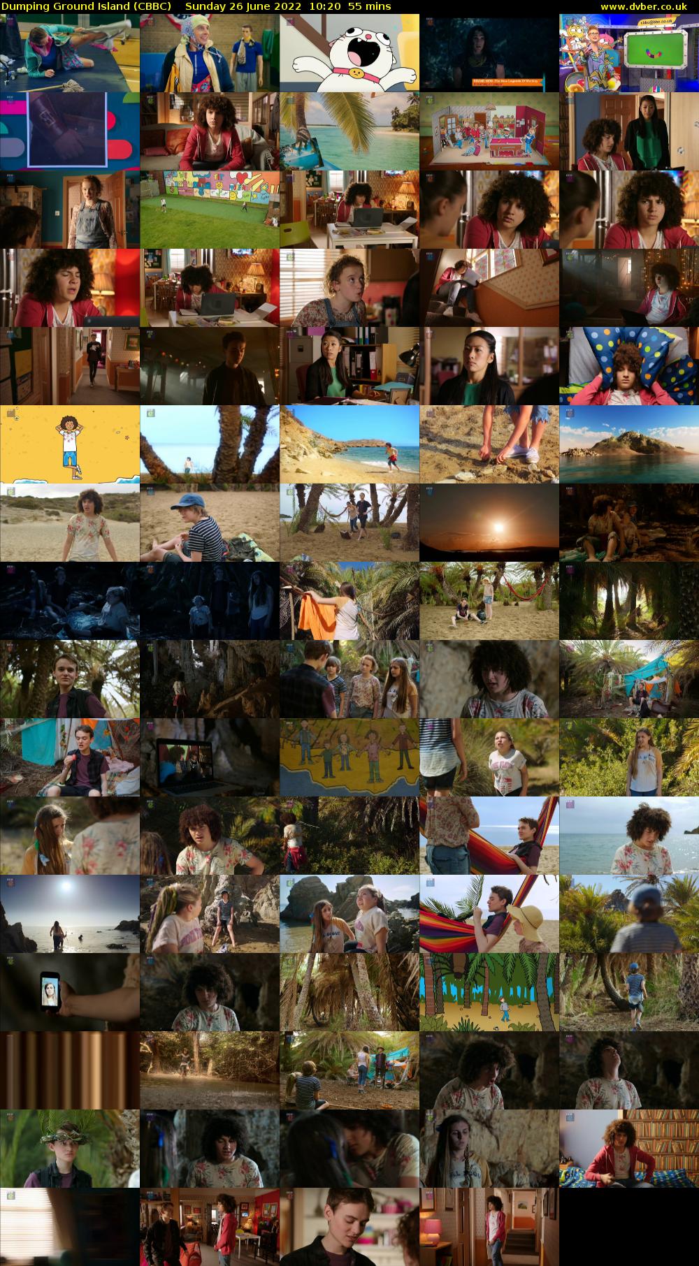 Dumping Ground Island (CBBC) Sunday 26 June 2022 10:20 - 11:15