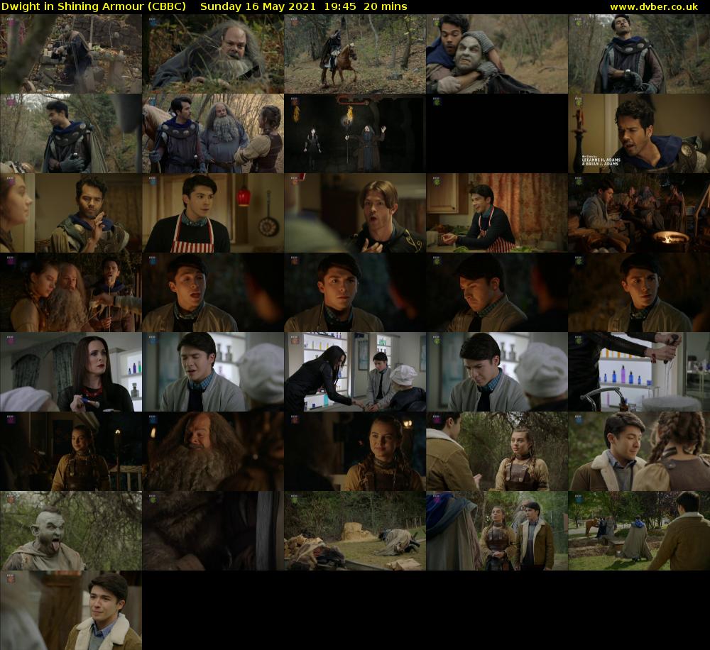Dwight in Shining Armour (CBBC) Sunday 16 May 2021 19:45 - 20:05