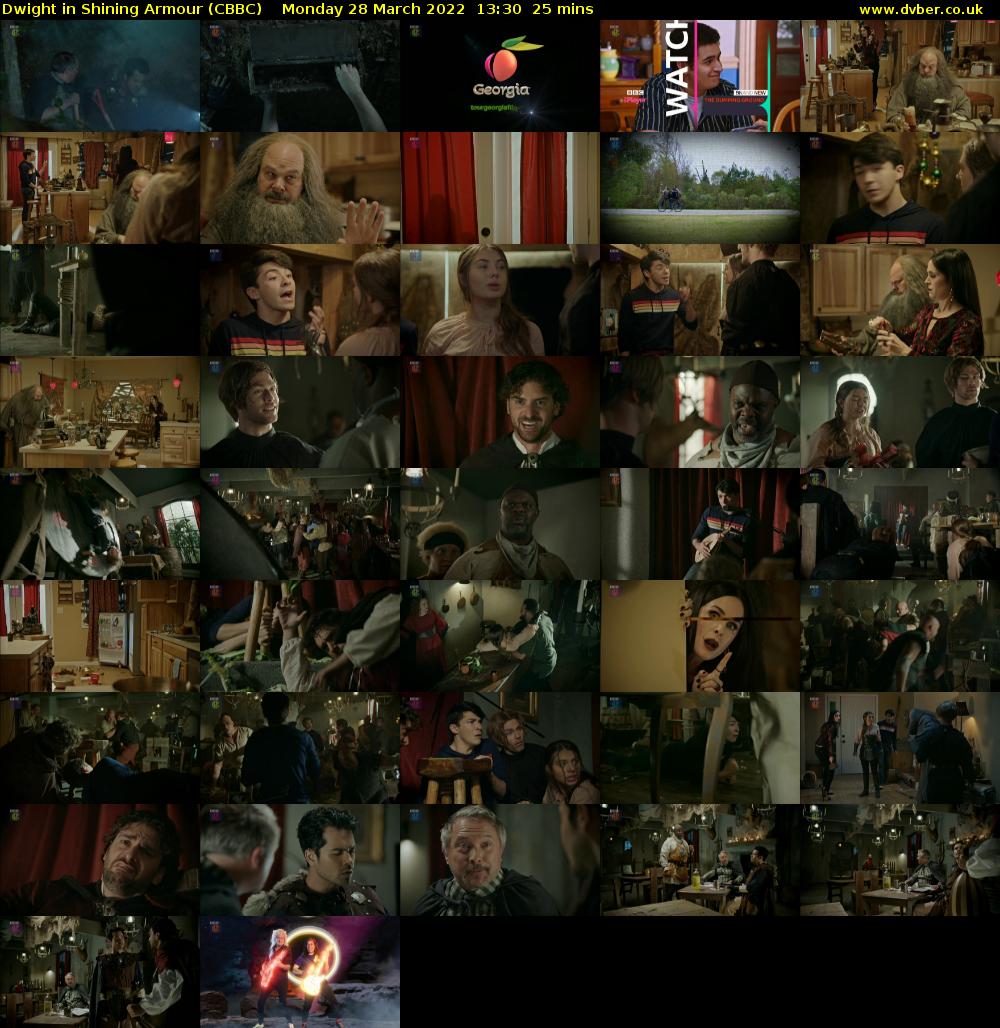 Dwight in Shining Armour (CBBC) Monday 28 March 2022 13:30 - 13:55