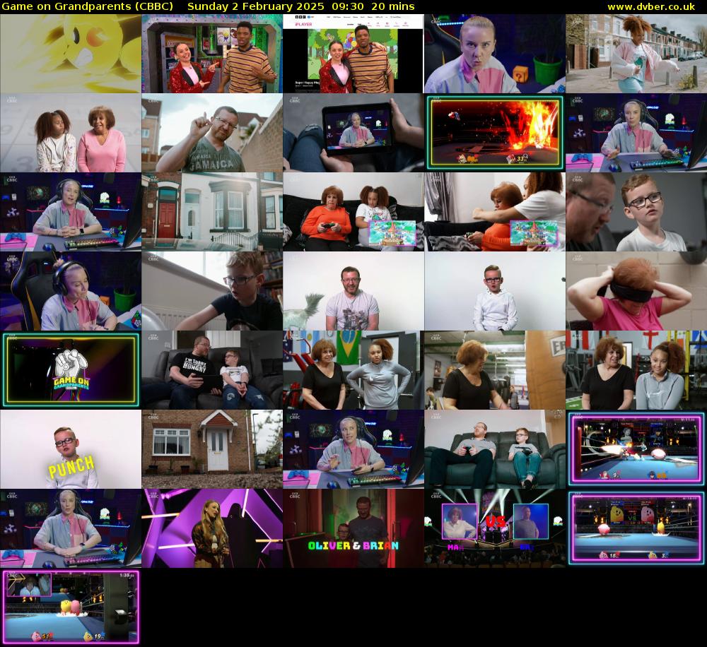 Game on Grandparents (CBBC) Sunday 2 February 2025 09:30 - 09:50