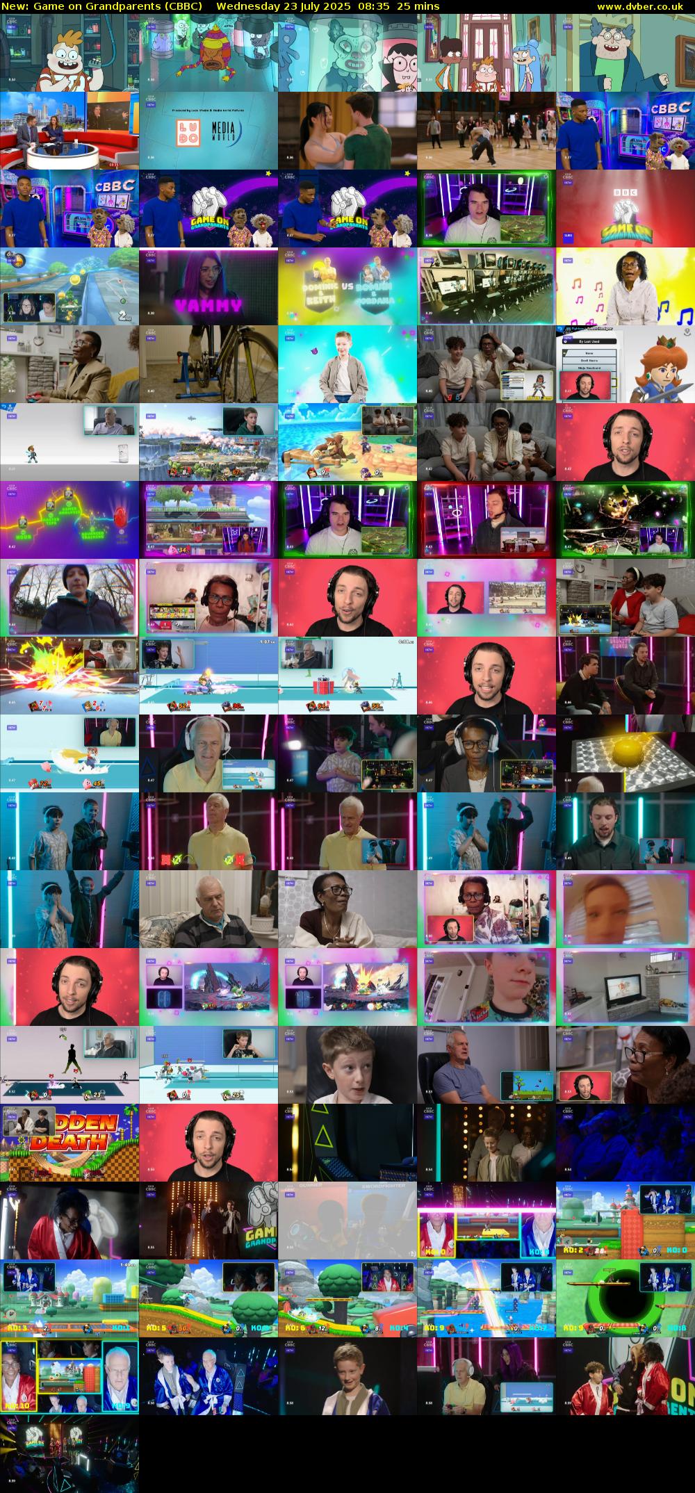 Game on Grandparents (CBBC) Wednesday 23 July 2025 08:35 - 09:00