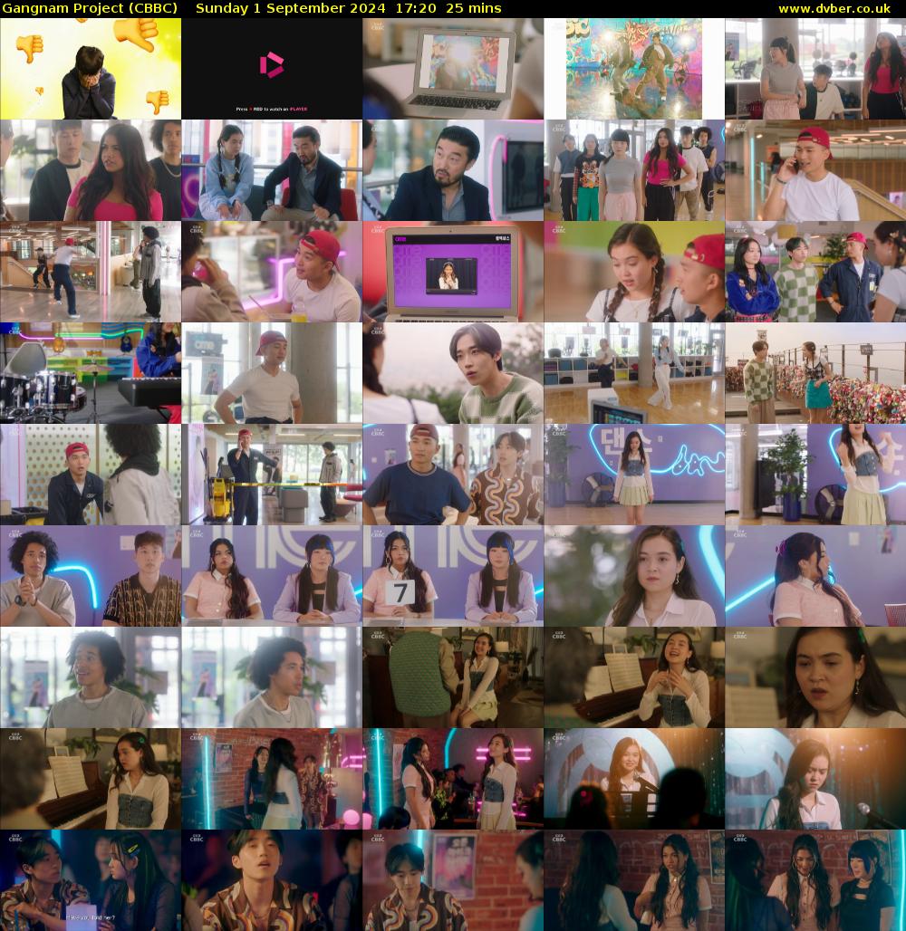Gangnam Project (CBBC) Sunday 1 September 2024 17:20 - 17:45