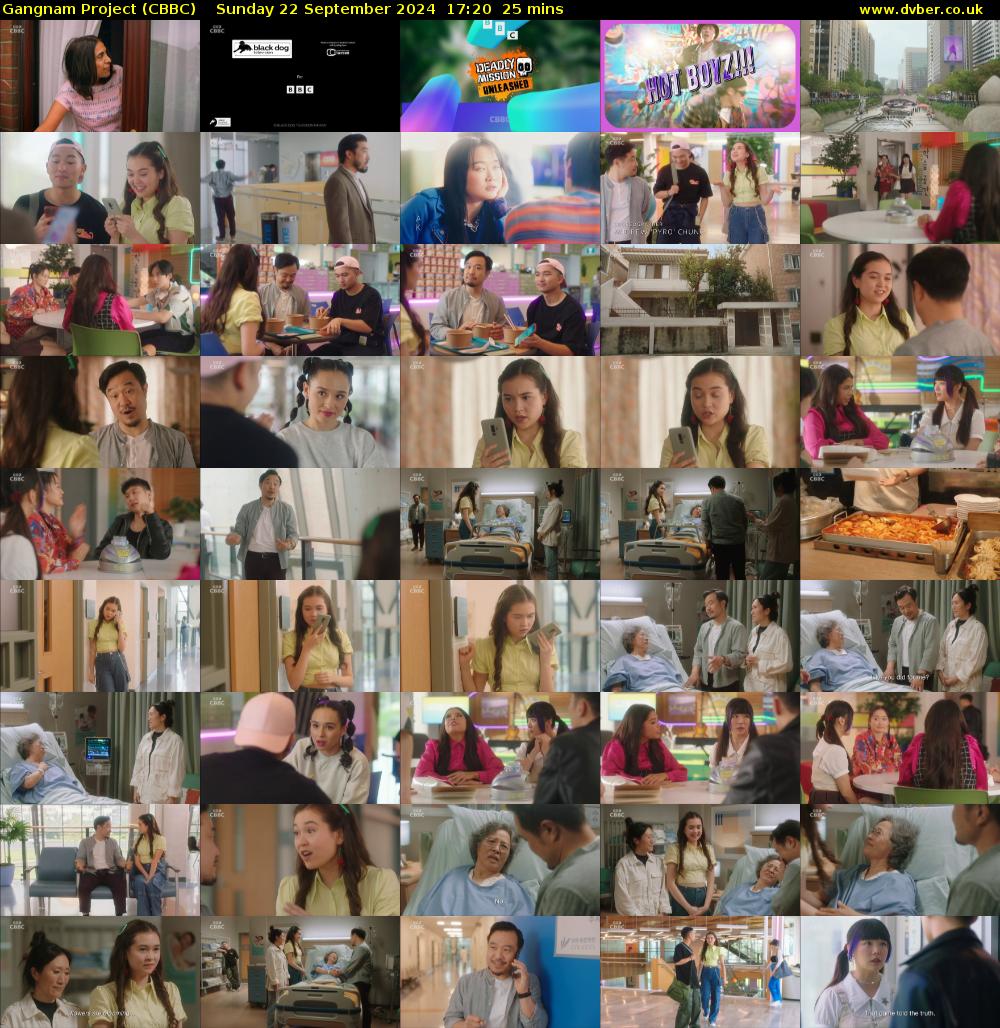 Gangnam Project (CBBC) Sunday 22 September 2024 17:20 - 17:45