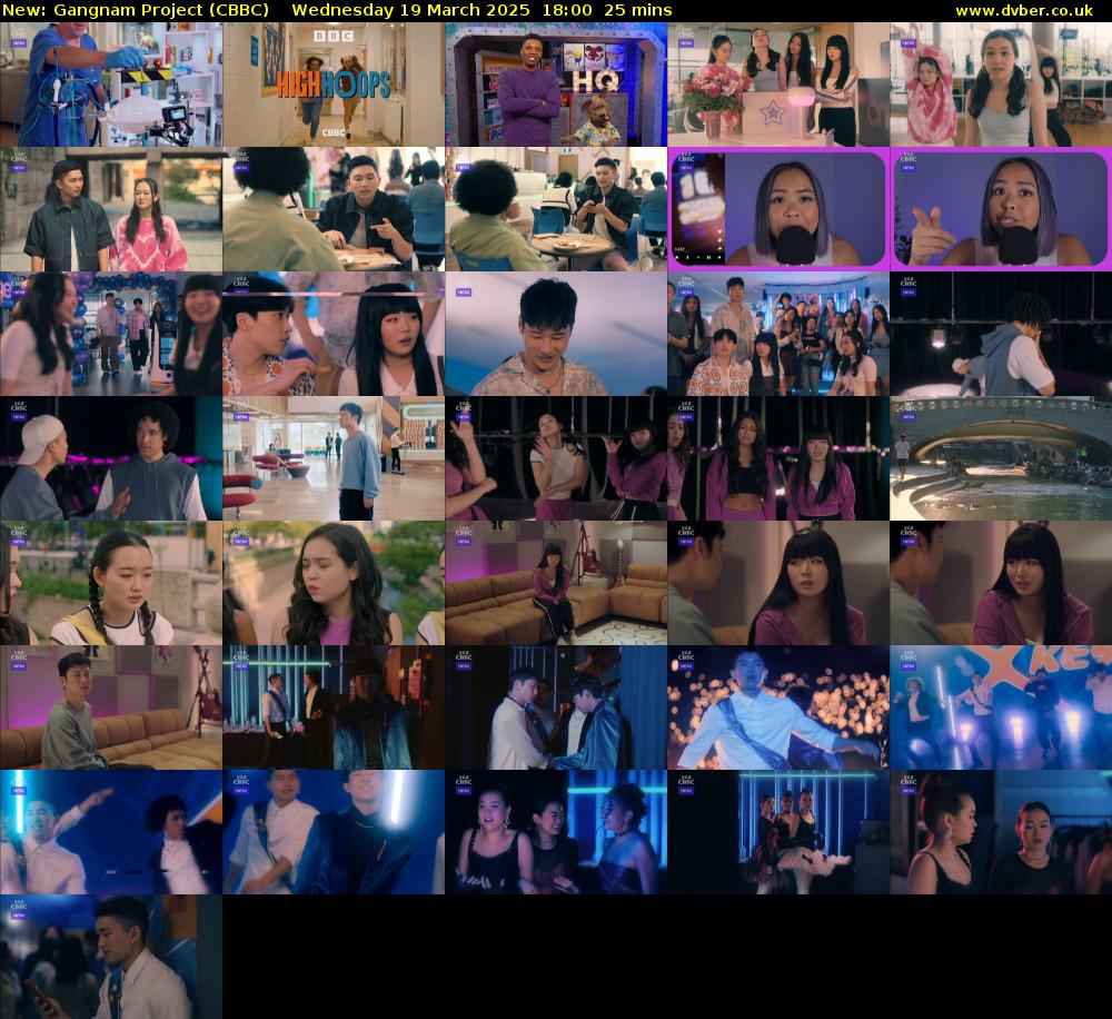 Gangnam Project (CBBC) Wednesday 19 March 2025 18:00 - 18:25