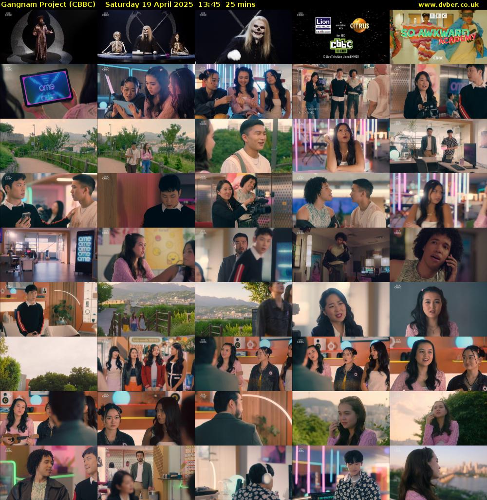 Gangnam Project (CBBC) Saturday 19 April 2025 13:45 - 14:10