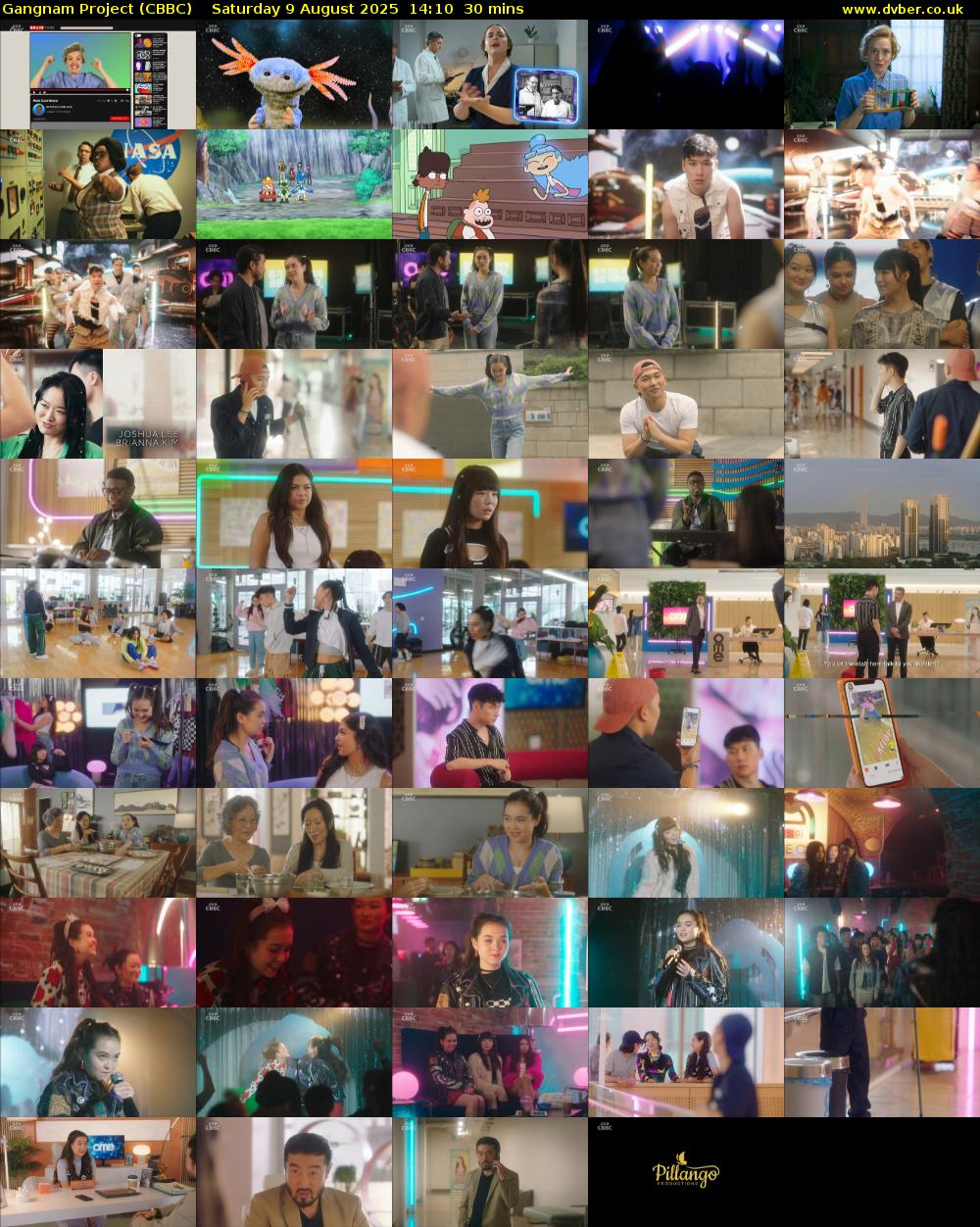 Gangnam Project (CBBC) Saturday 9 August 2025 14:10 - 14:40