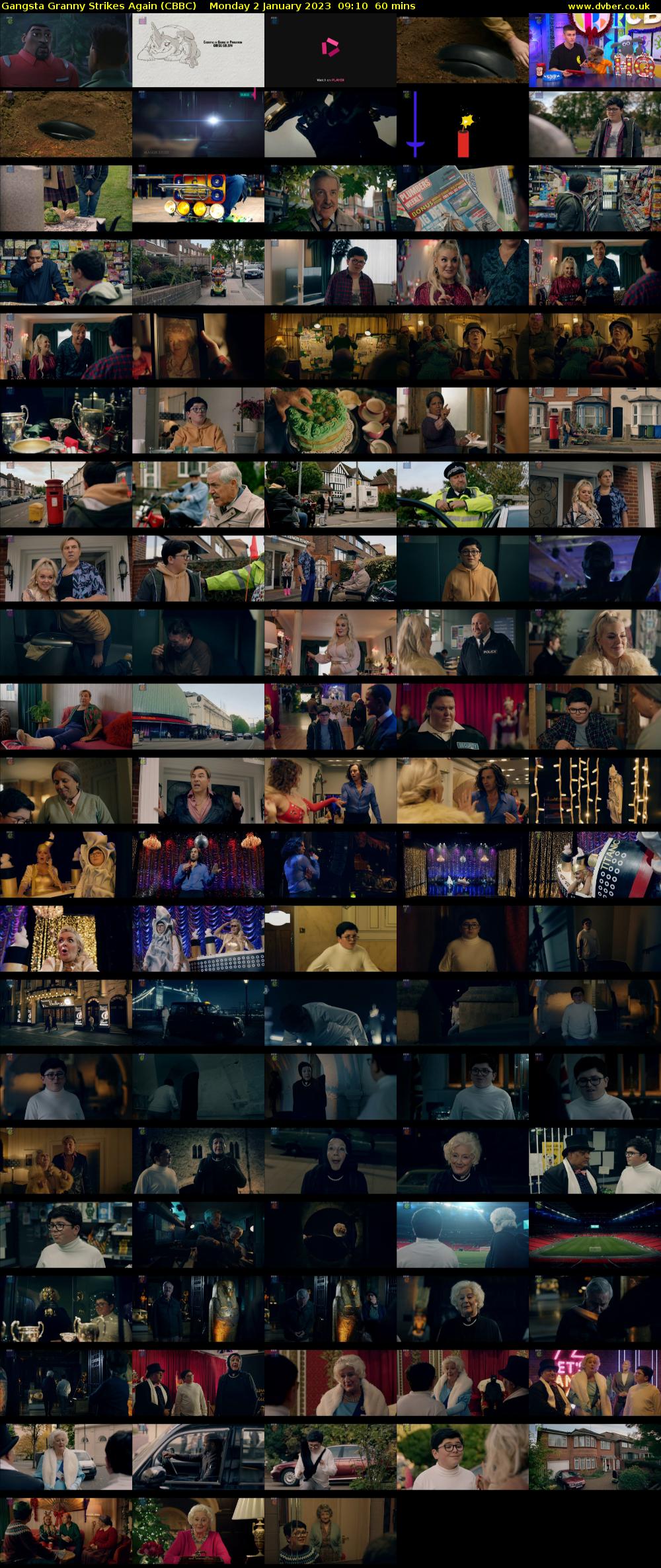 Gangsta Granny Strikes Again (CBBC) Monday 2 January 2023 09:10 - 10:10