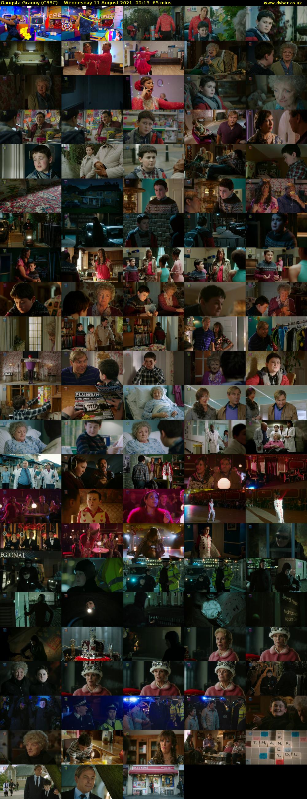 Gangsta Granny (CBBC) Wednesday 11 August 2021 09:15 - 10:20
