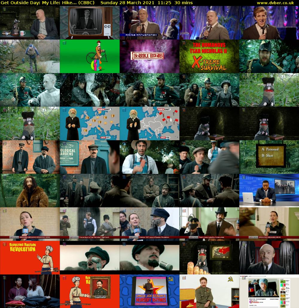 Get Outside Day: My Life: Hike... (CBBC) Sunday 28 March 2021 11:25 - 11:55
