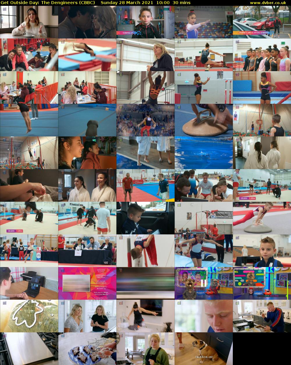 Get Outside Day: The Dengineers (CBBC) Sunday 28 March 2021 10:00 - 10:30