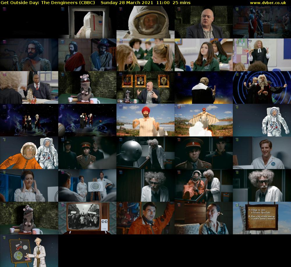 Get Outside Day: The Dengineers (CBBC) Sunday 28 March 2021 11:00 - 11:25