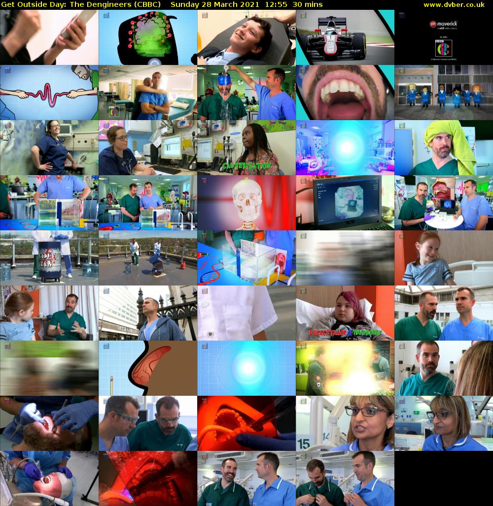 Get Outside Day: The Dengineers (CBBC) Sunday 28 March 2021 12:55 - 13:25