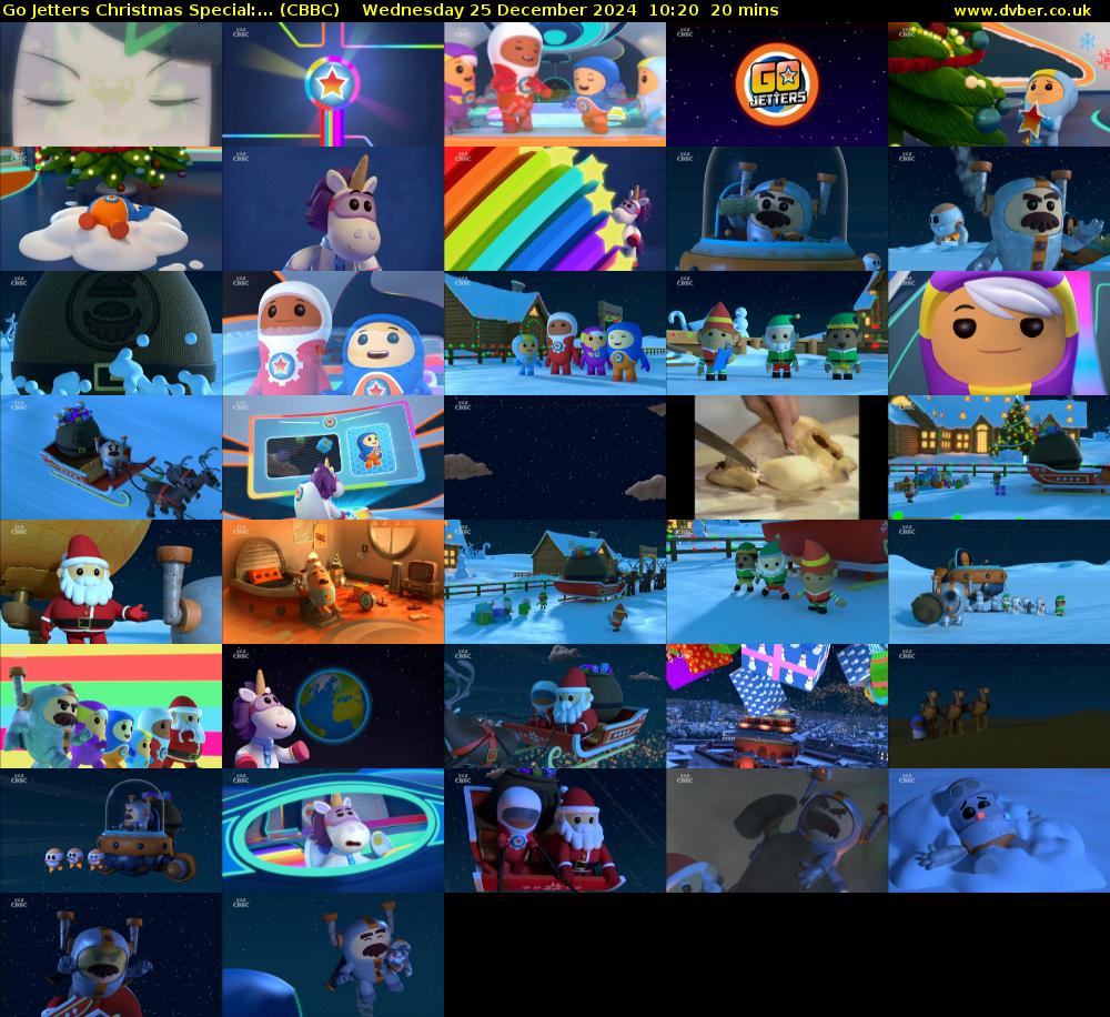 Go Jetters Christmas Special:... (CBBC) Wednesday 25 December 2024 10:20 - 10:40