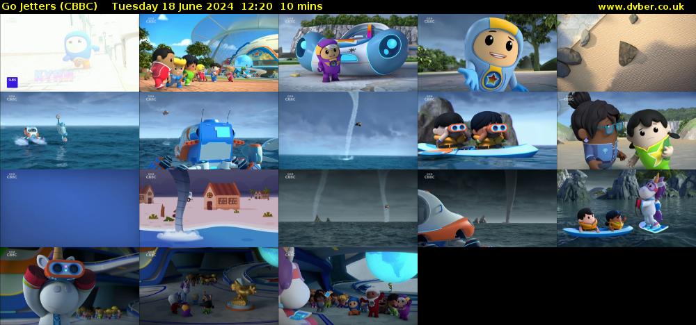 Go Jetters (CBBC) Tuesday 18 June 2024 12:20 - 12:30