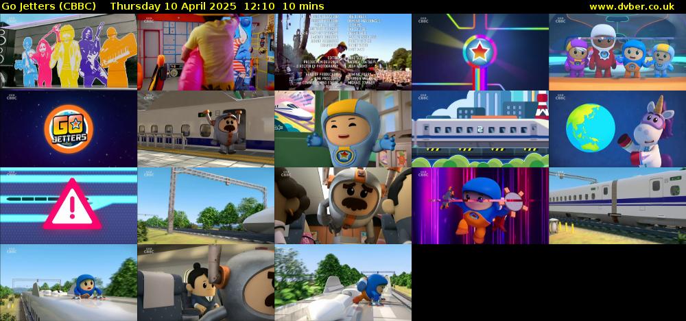 Go Jetters (CBBC) Thursday 10 April 2025 12:10 - 12:20