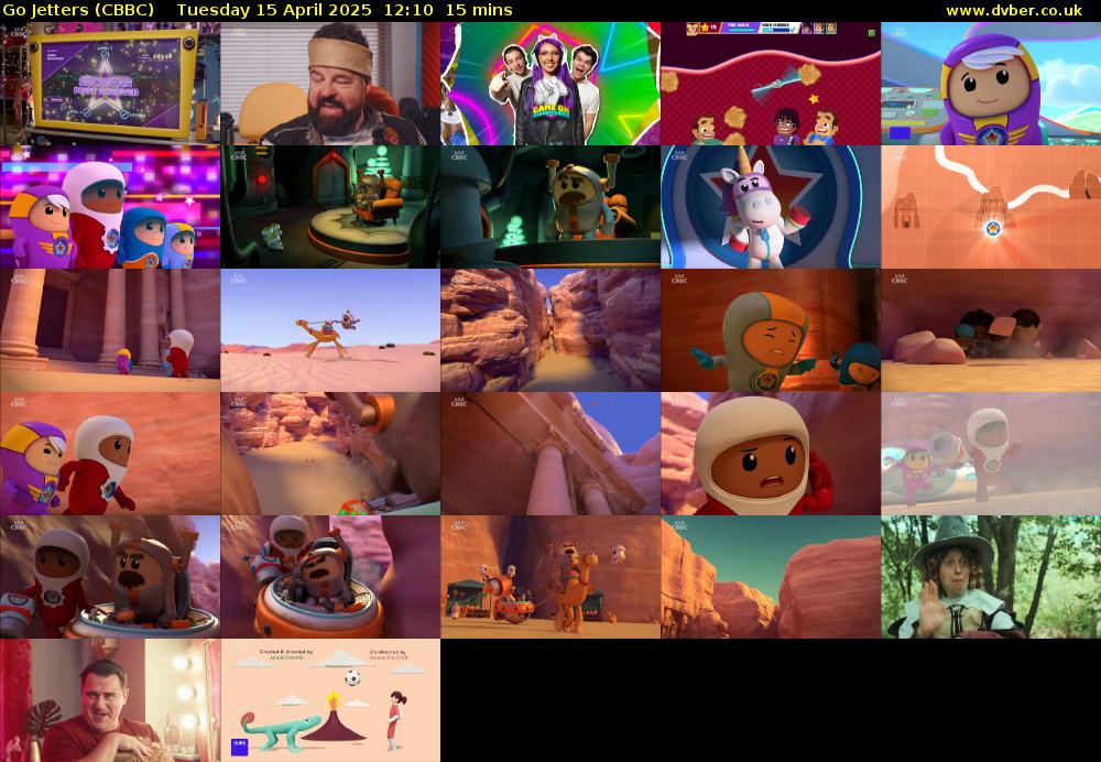 Go Jetters (CBBC) Tuesday 15 April 2025 12:10 - 12:25