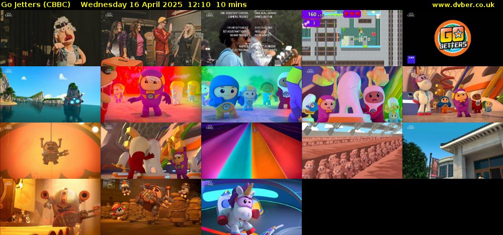 Go Jetters (CBBC) Wednesday 16 April 2025 12:10 - 12:20