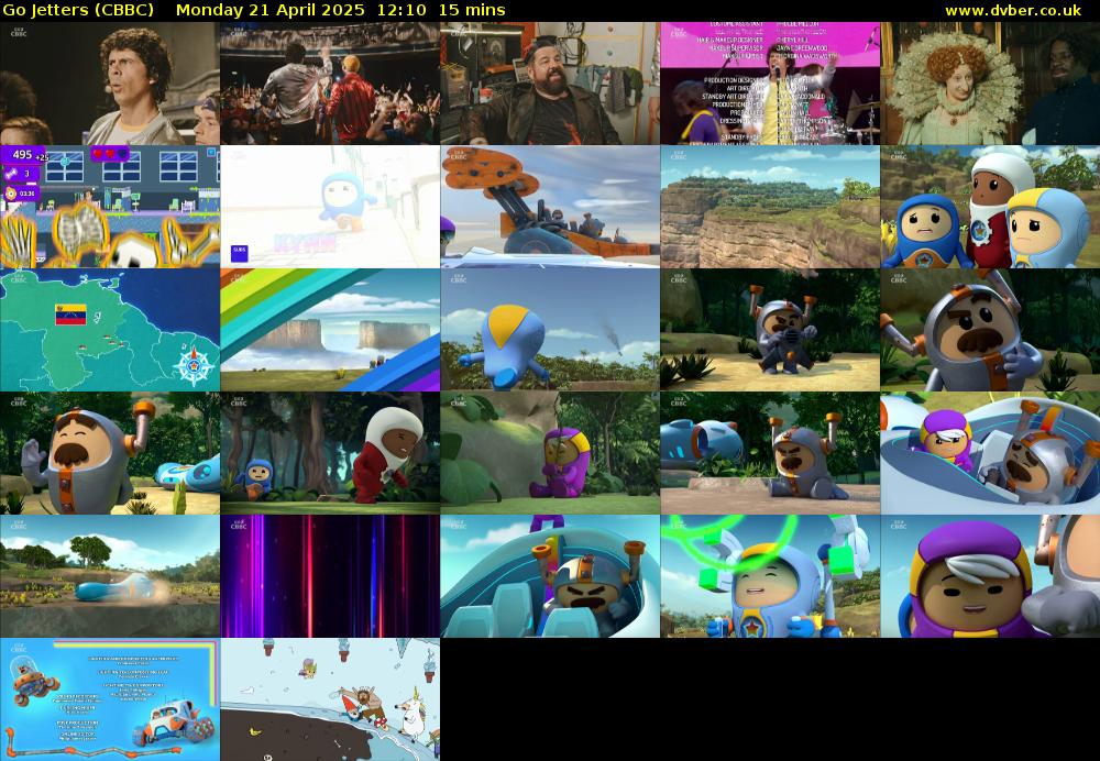 Go Jetters (CBBC) Monday 21 April 2025 12:10 - 12:25