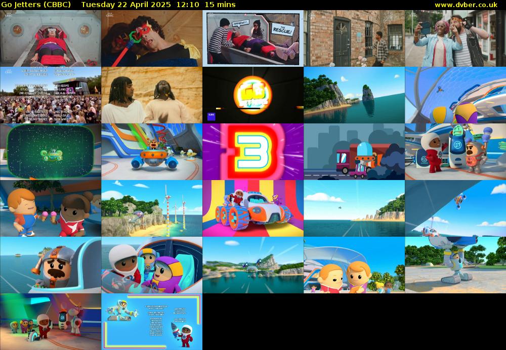 Go Jetters (CBBC) Tuesday 22 April 2025 12:10 - 12:25