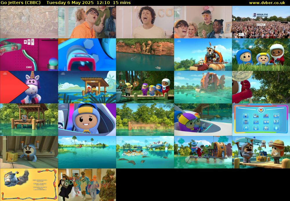 Go Jetters (CBBC) Tuesday 6 May 2025 12:10 - 12:25