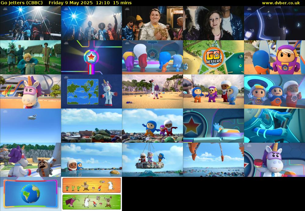 Go Jetters (CBBC) Friday 9 May 2025 12:10 - 12:25