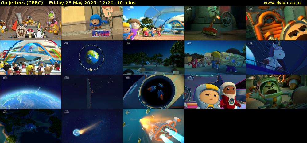 Go Jetters (CBBC) Friday 23 May 2025 12:20 - 12:30