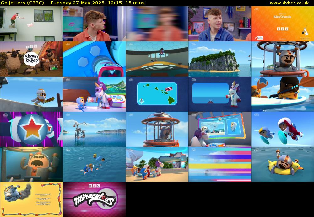 Go Jetters (CBBC) Tuesday 27 May 2025 12:15 - 12:30
