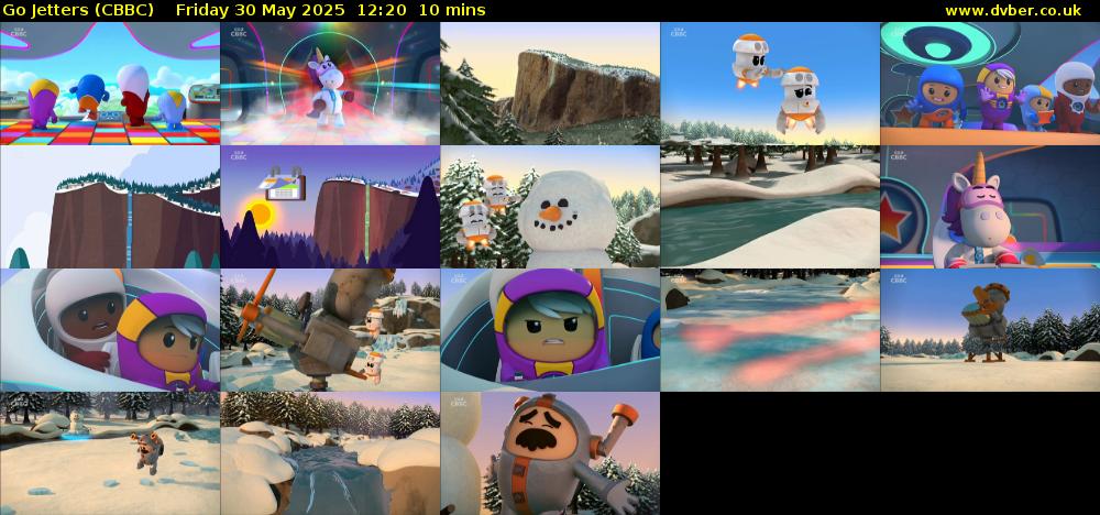 Go Jetters (CBBC) Friday 30 May 2025 12:20 - 12:30