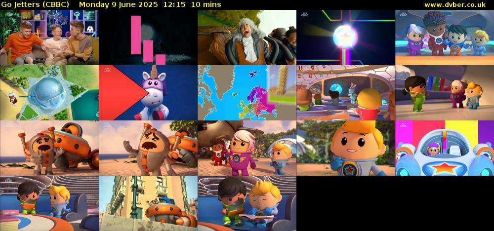 Go Jetters (CBBC) Monday 9 June 2025 12:15 - 12:25