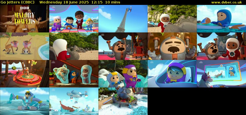 Go Jetters (CBBC) Wednesday 18 June 2025 12:15 - 12:25