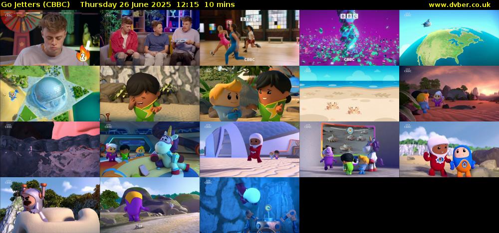 Go Jetters (CBBC) Thursday 26 June 2025 12:15 - 12:25