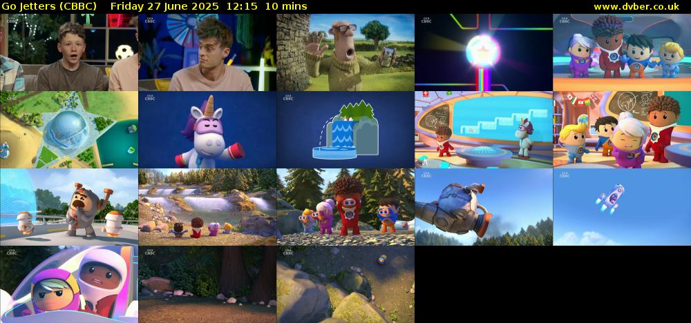 Go Jetters (CBBC) Friday 27 June 2025 12:15 - 12:25