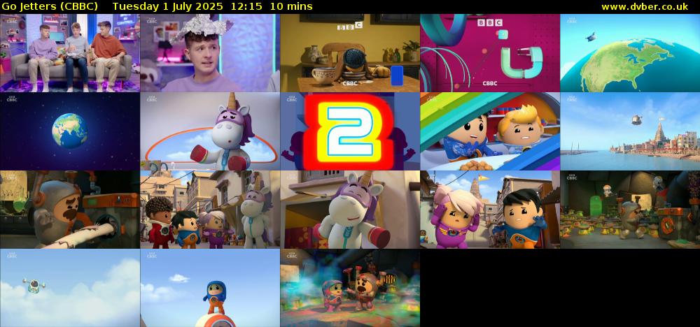 Go Jetters (CBBC) Tuesday 1 July 2025 12:15 - 12:25