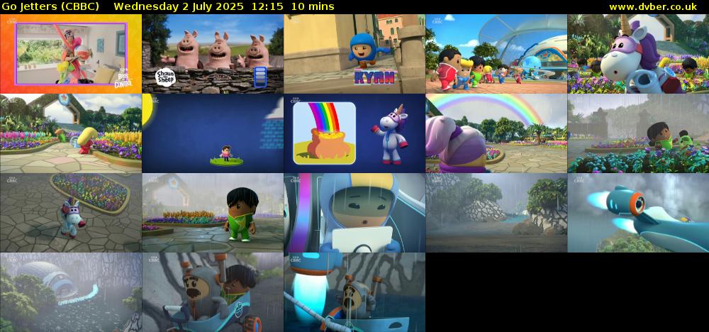 Go Jetters (CBBC) Wednesday 2 July 2025 12:15 - 12:25