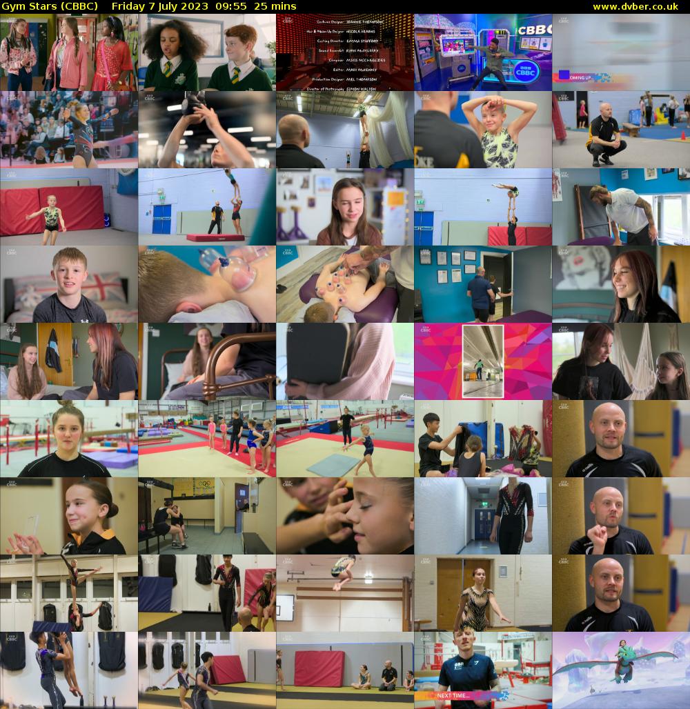 Gym Stars (CBBC) Friday 7 July 2023 09:55 - 10:20