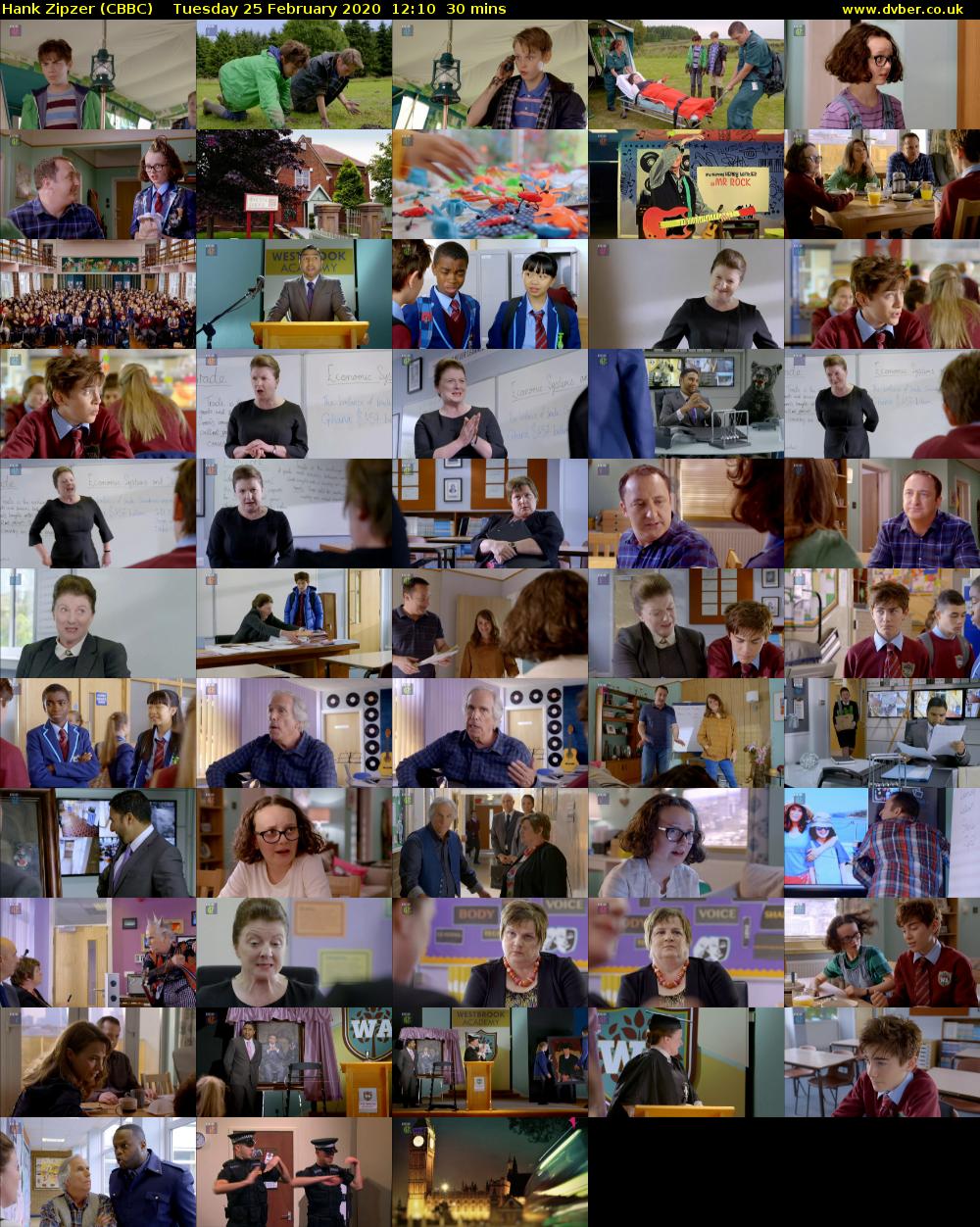 Hank Zipzer (CBBC) Tuesday 25 February 2020 12:10 - 12:40