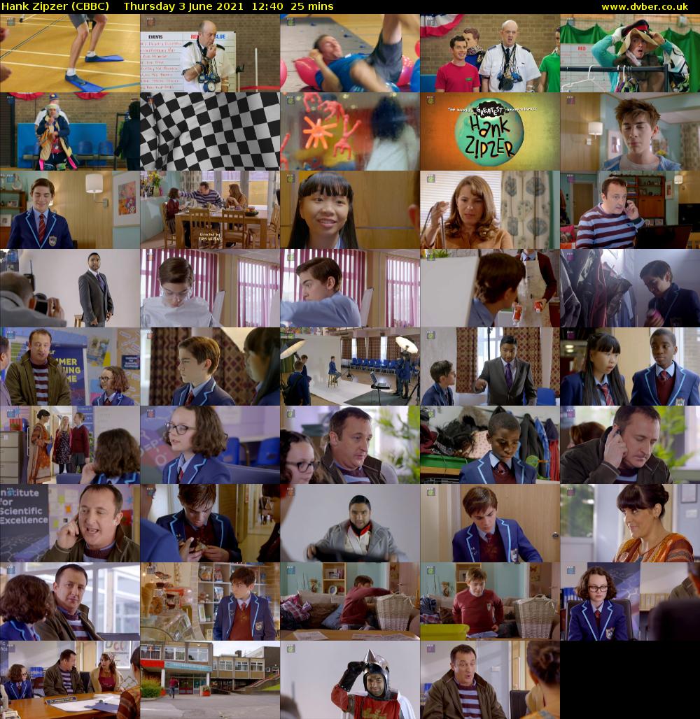 Hank Zipzer (CBBC) Thursday 3 June 2021 12:40 - 13:05