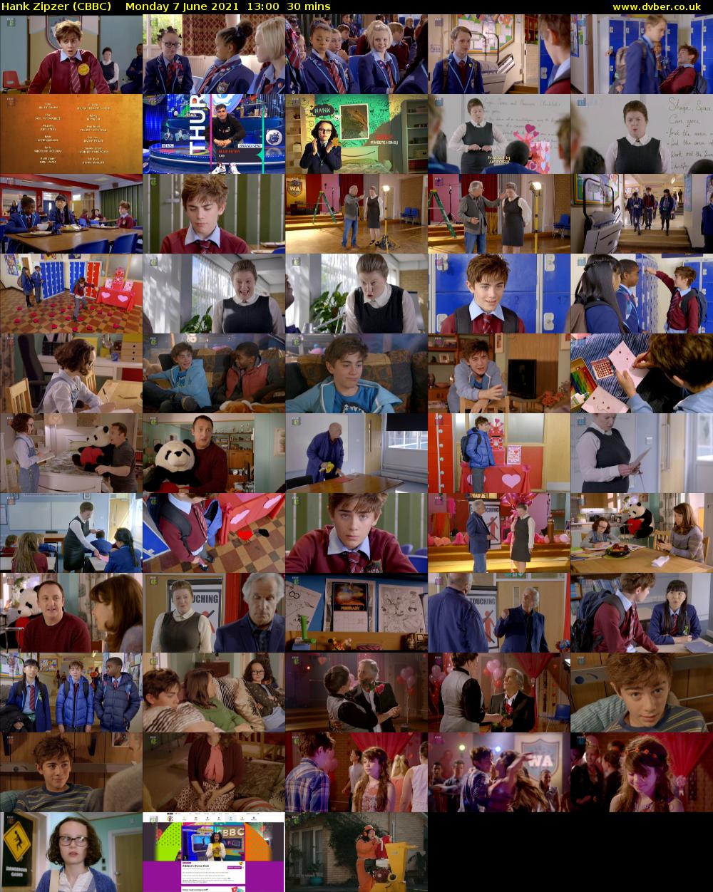 Hank Zipzer (CBBC) Monday 7 June 2021 13:00 - 13:30