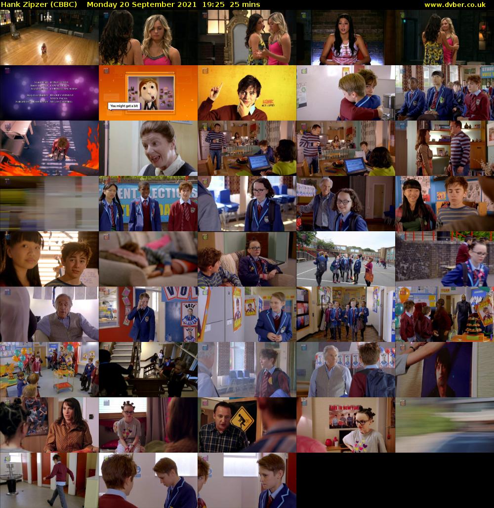 Hank Zipzer (CBBC) Monday 20 September 2021 19:25 - 19:50