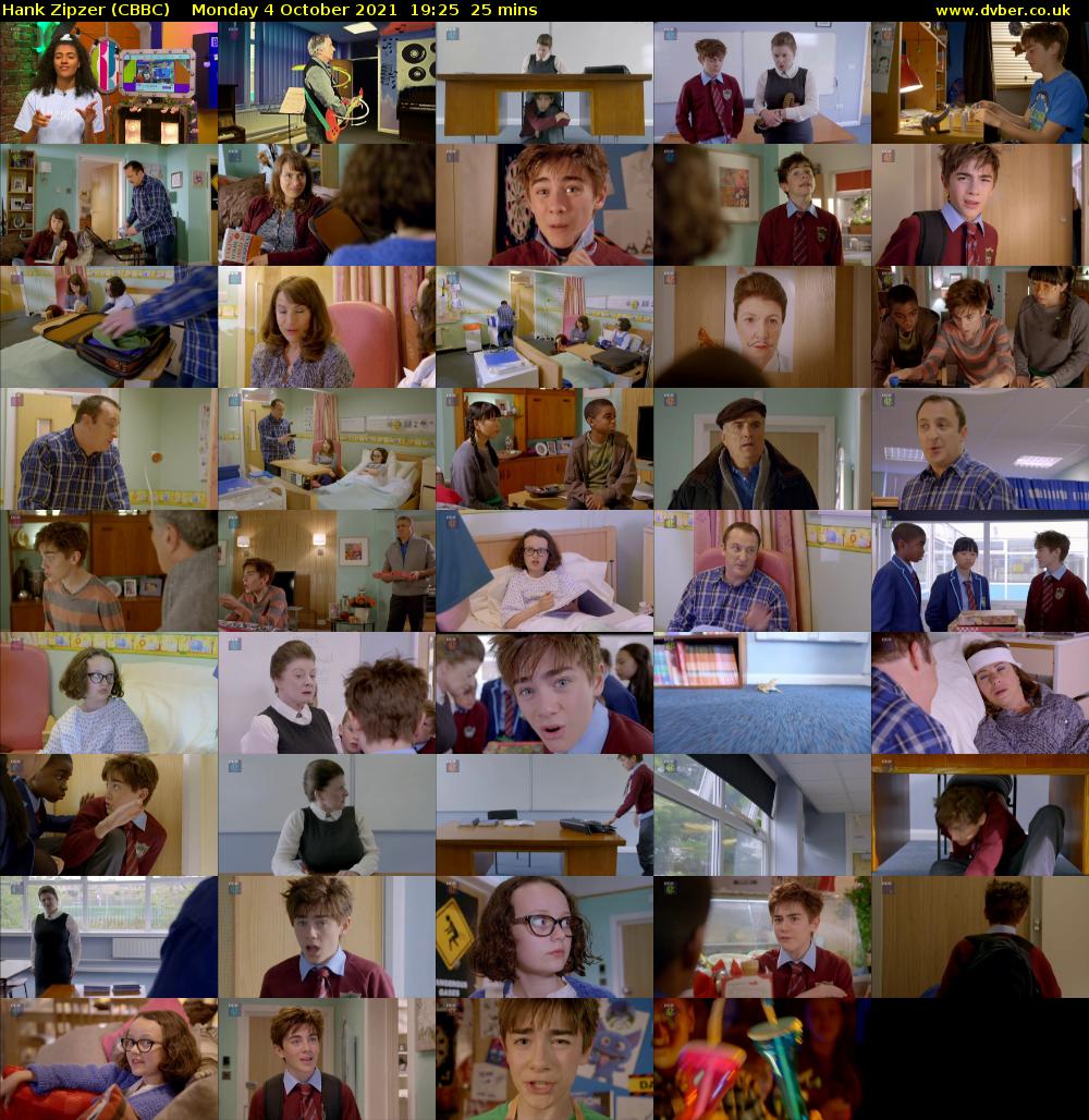 Hank Zipzer (CBBC) Monday 4 October 2021 19:25 - 19:50