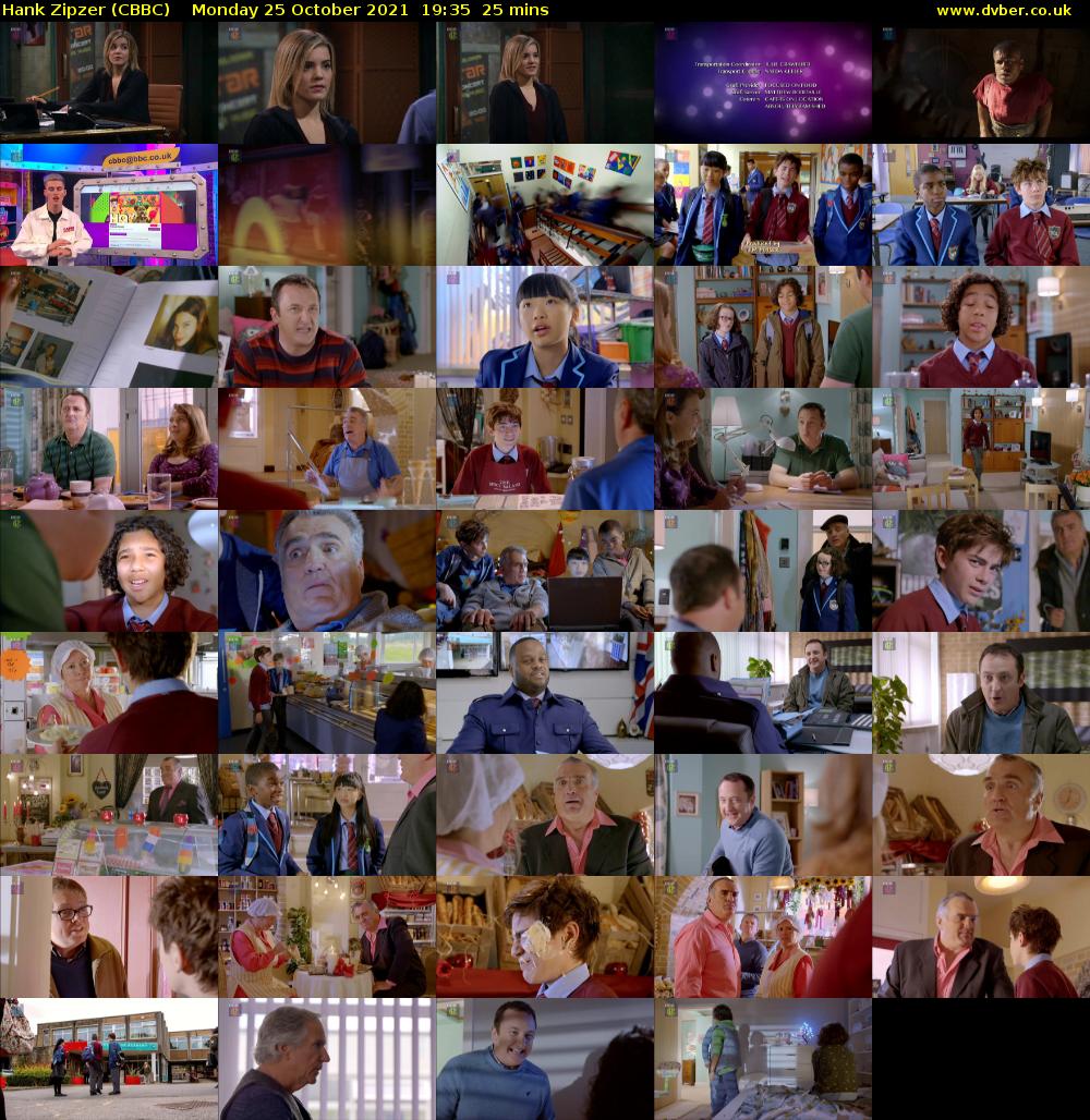 Hank Zipzer (CBBC) Monday 25 October 2021 19:35 - 20:00